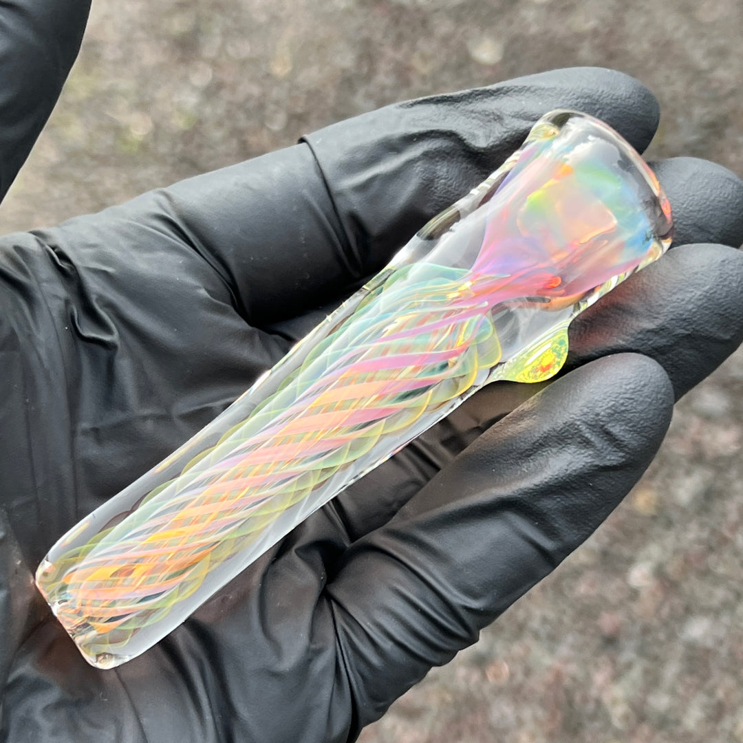 Thick Fume Chillum Glass Pipe Chuck Glass