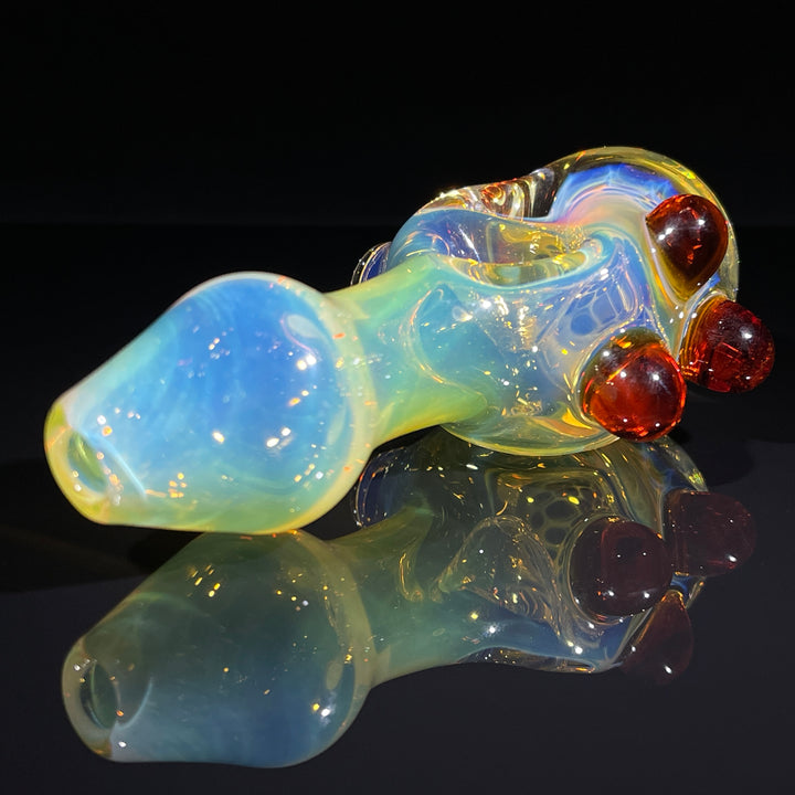 Fumed Honeycomb Spoon Glass Pipe Catfish Glass