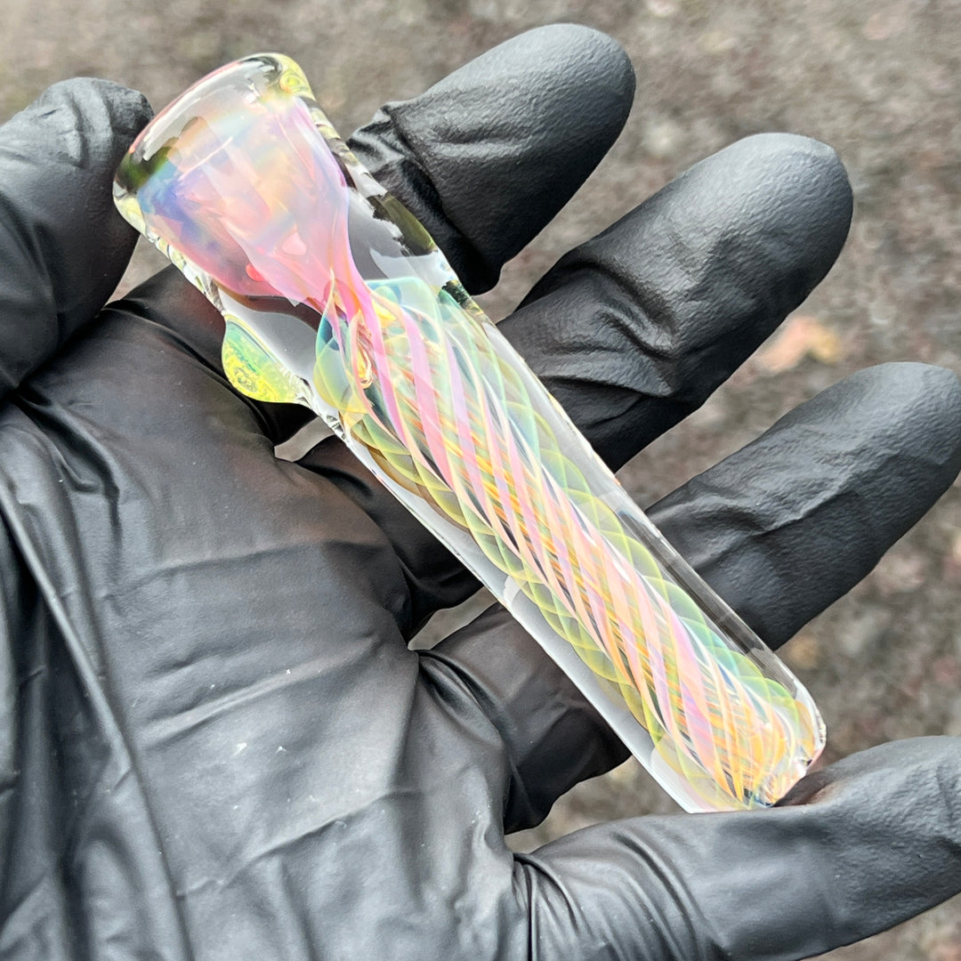 Thick Fume Chillum Glass Pipe Chuck Glass