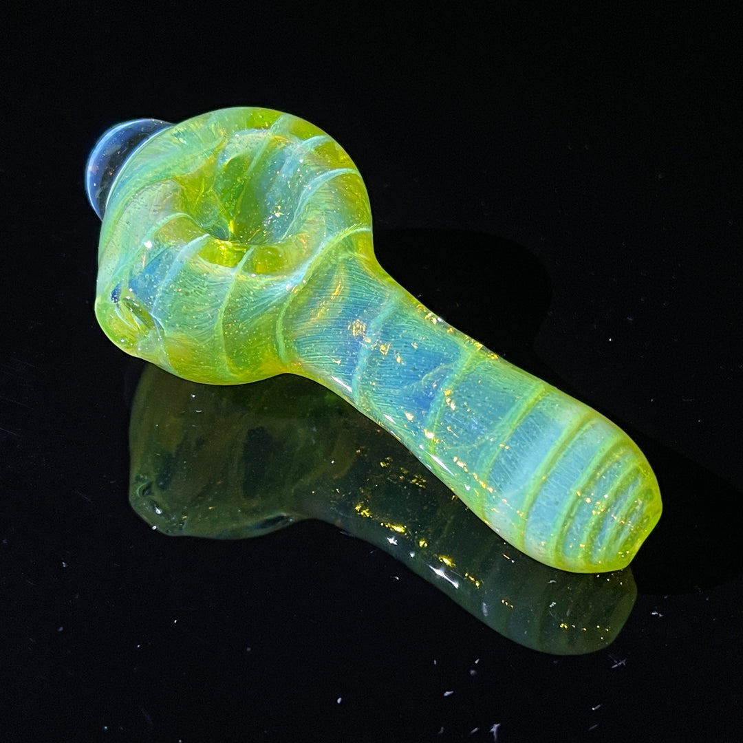 Sylme Green Coil Glass Pipe Glass Pipe Schutz Glass   