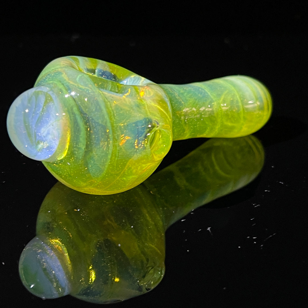 Sylme Green Coil Glass Pipe Glass Pipe Schutz Glass   