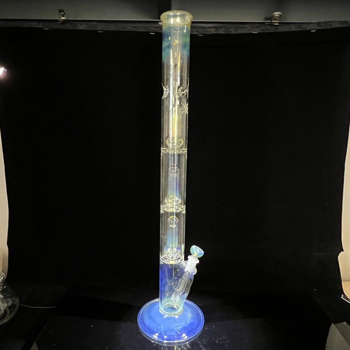 24" Fumed Quad Straight Bong Glass Pipe Mary Jane's Glass   