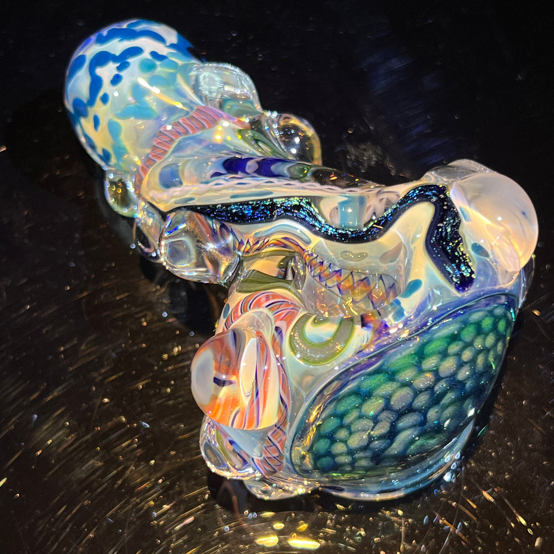 UV Molten Thick and Twisted Pipe Glass Pipe Molten Imagination   