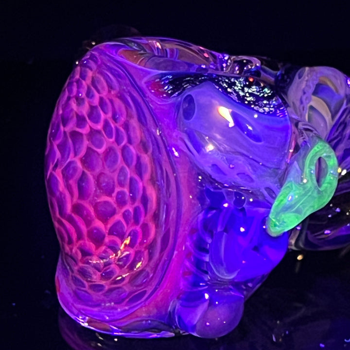 UV Molten Thick and Twisted Pipe Glass Pipe Molten Imagination   