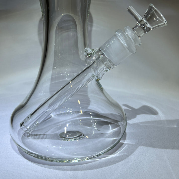 Solid Glass 12" Beaker Bong Glass Pipe Solid Glass