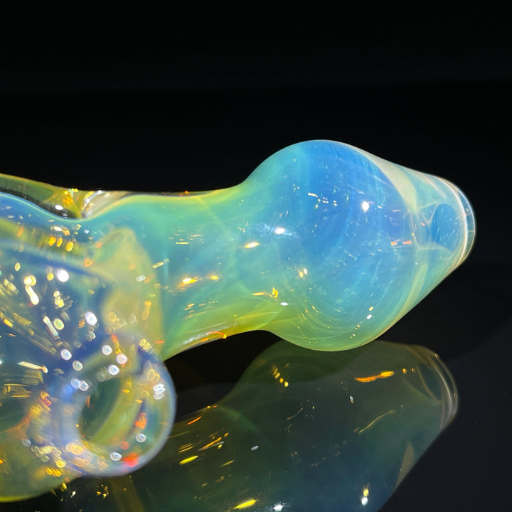 Fumed Honeycomb Spoon Glass Pipe Catfish Glass