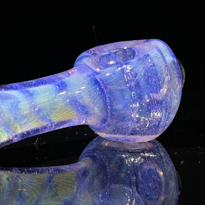 Purple Slyme Coil Glass Pipe Glass Pipe Schutz Glass   