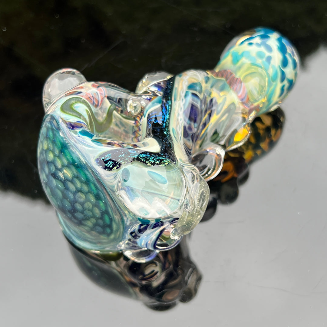 UV Molten Thick and Twisted Pipe Glass Pipe Molten Imagination   