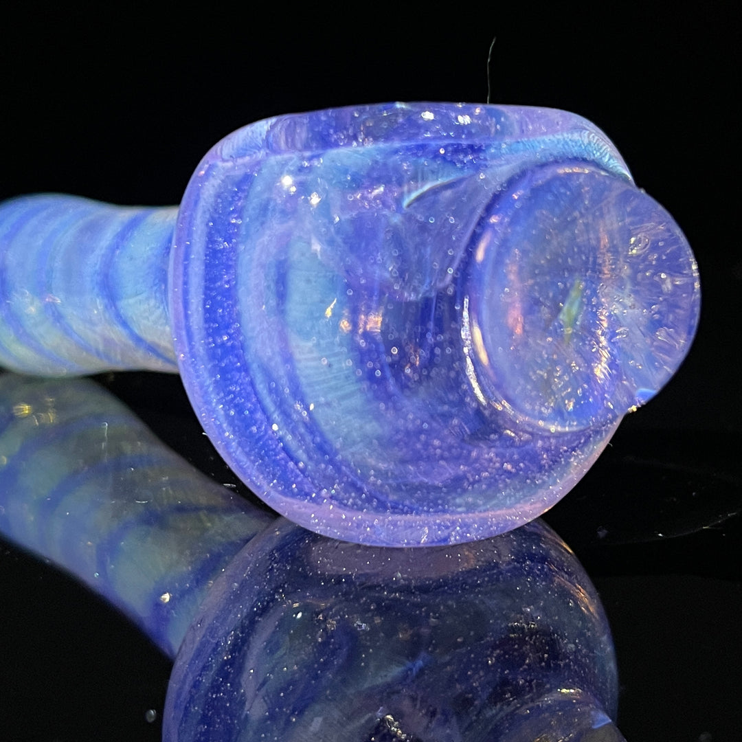 Purple Slyme Coil Glass Pipe Glass Pipe Schutz Glass   