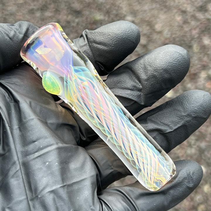 Thick Fume Chillum Glass Pipe Chuck Glass