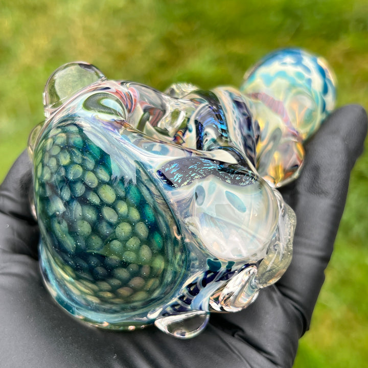 UV Molten Thick and Twisted Pipe Glass Pipe Molten Imagination   