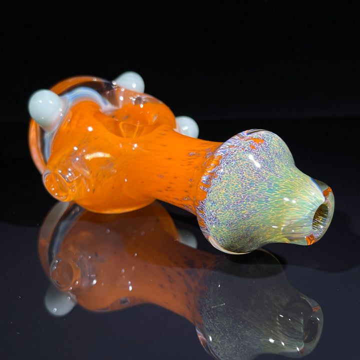 Frit Honeycomb Spoon Glass Pipe Catfish Glass