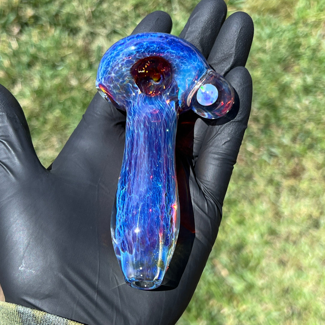 Purple Nebula Opal Pipe Glass Pipe Tako Glass   