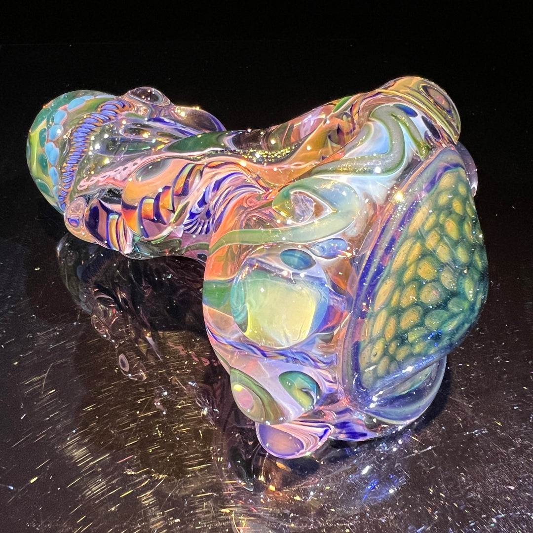 UV Molten Thick and Twisted Pipe Glass Pipe Molten Imagination   