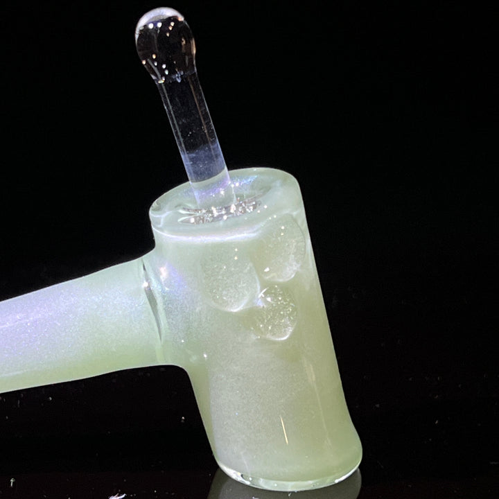 Glow in the Dark Hash Hammer Glass Pipe KOP Glass   