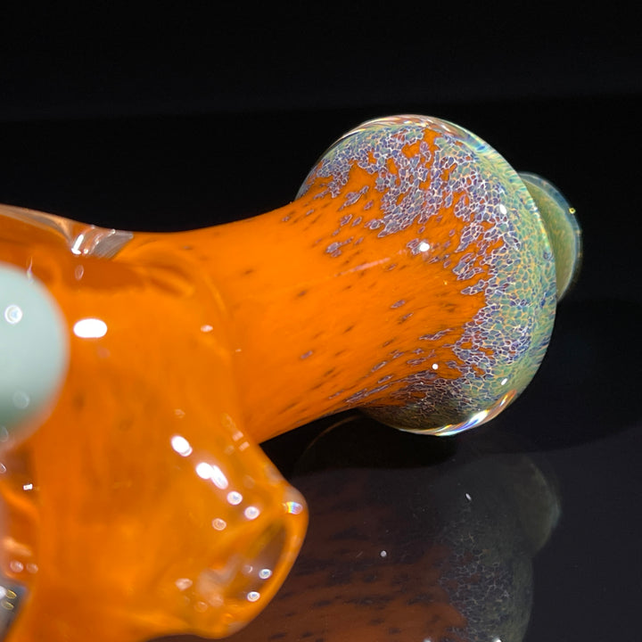 Frit Honeycomb Spoon Glass Pipe Catfish Glass