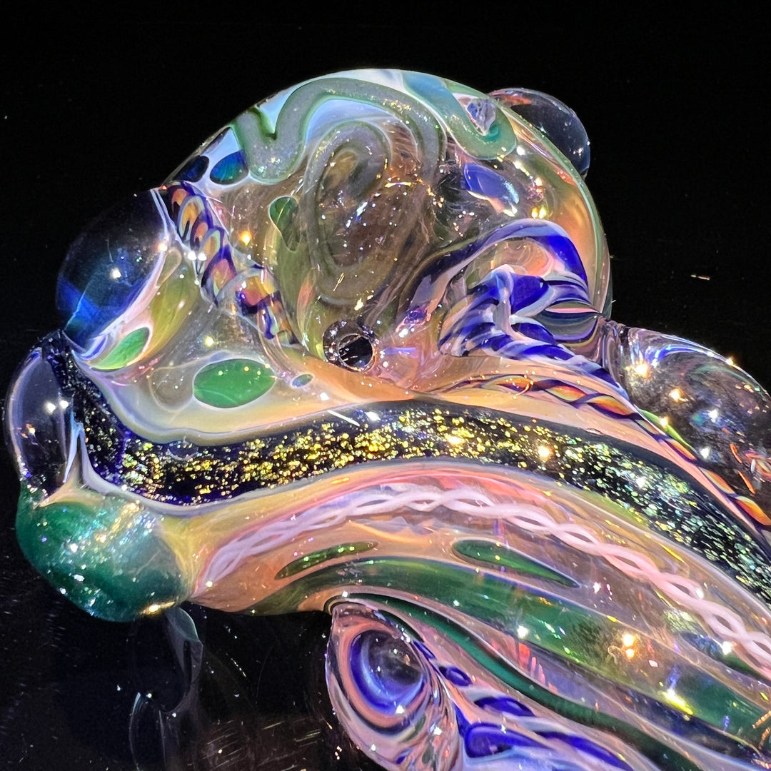 UV Molten Thick and Twisted Pipe Glass Pipe Molten Imagination   