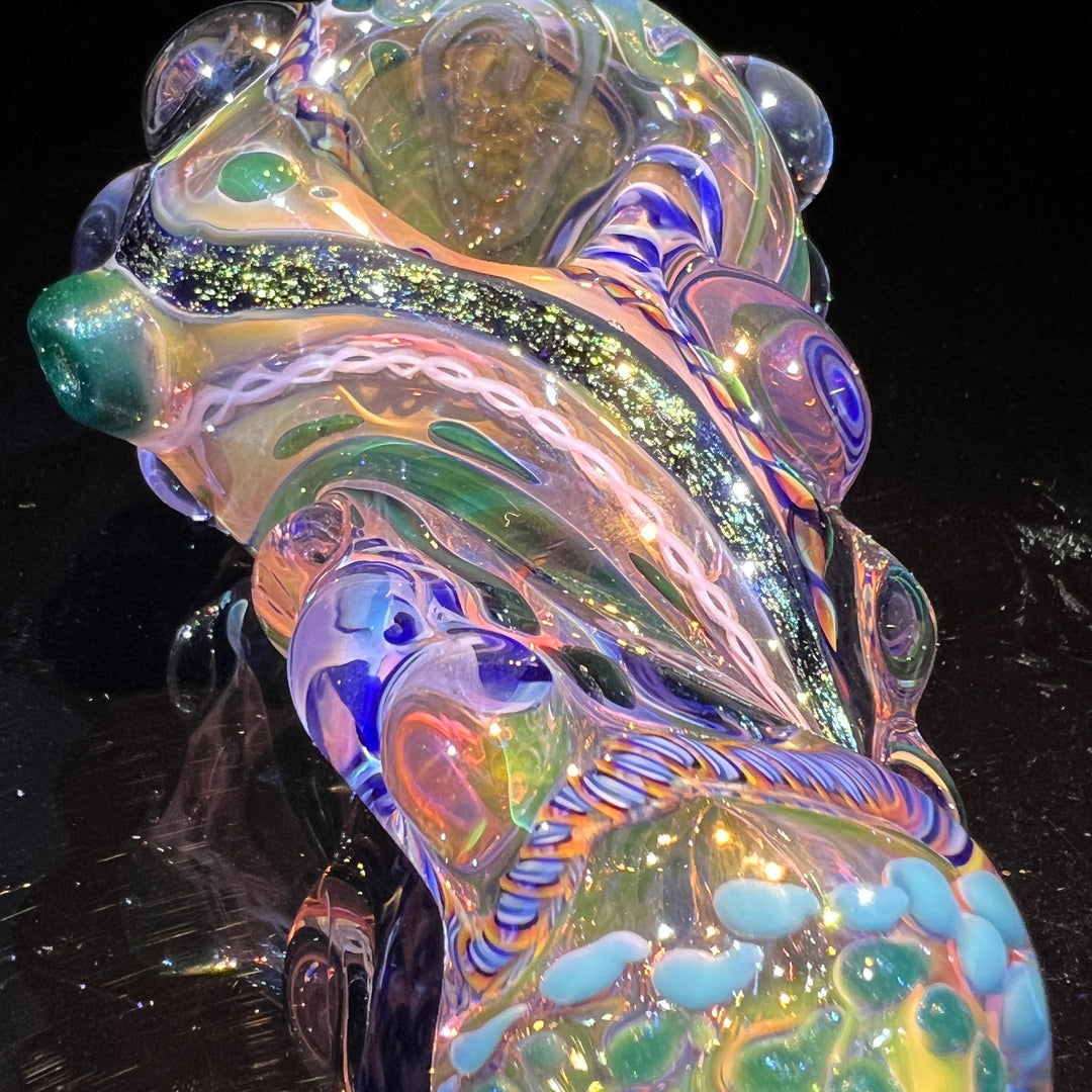 UV Molten Thick and Twisted Pipe Glass Pipe Molten Imagination   