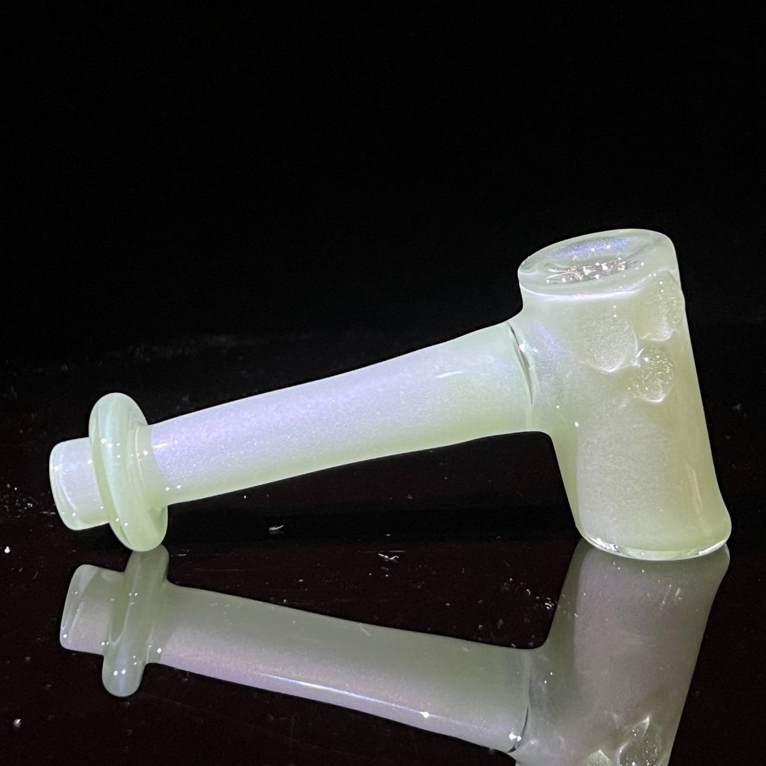 Glow in the Dark Hash Hammer Glass Pipe KOP Glass   