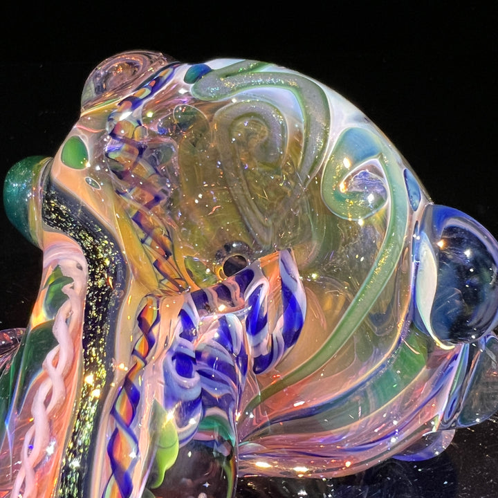 UV Molten Thick and Twisted Pipe Glass Pipe Molten Imagination   