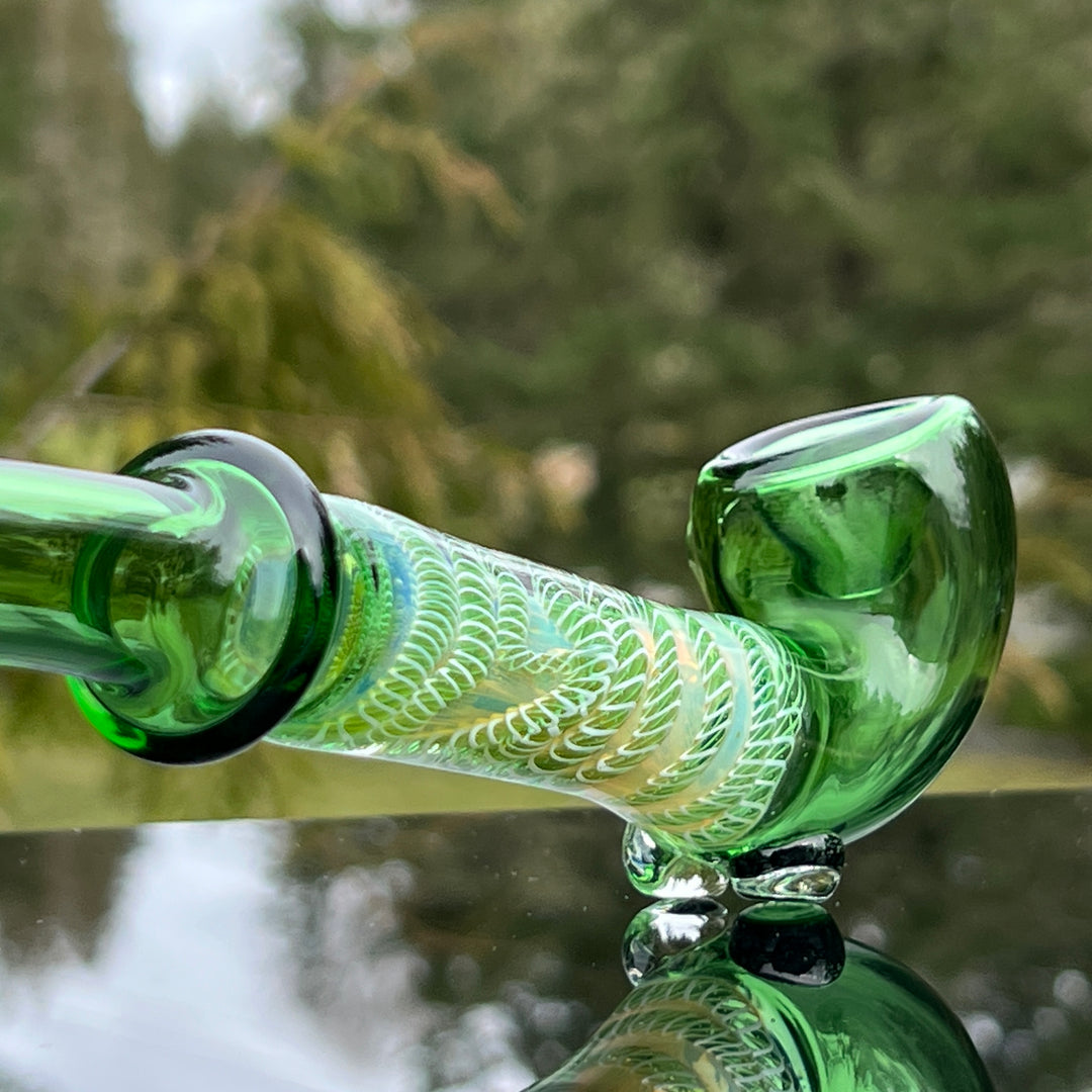 Green Dragon Gandalf Glass Pipe TG