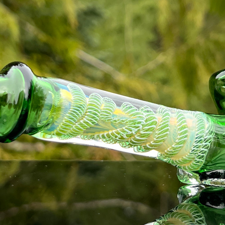 Green Dragon Gandalf Glass Pipe TG