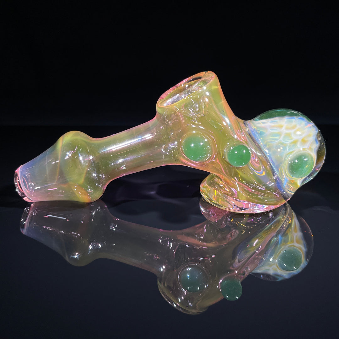 Fumed Honeycomb Hammer Glass Pipe Catfish Glass