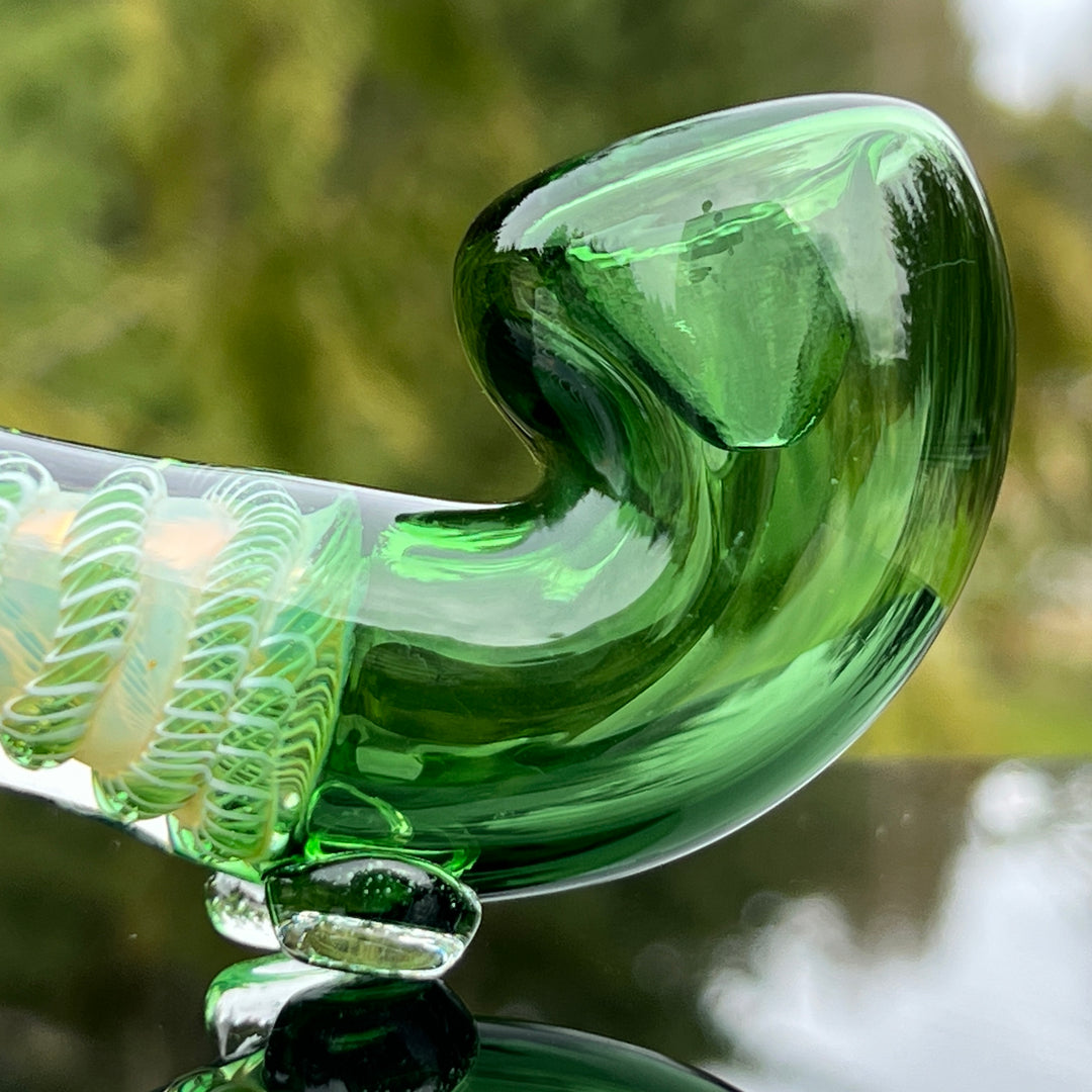 Green Dragon Gandalf Glass Pipe TG