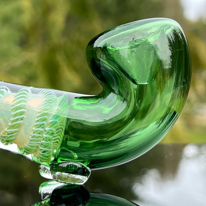 Green Dragon Gandalf Glass Pipe TG