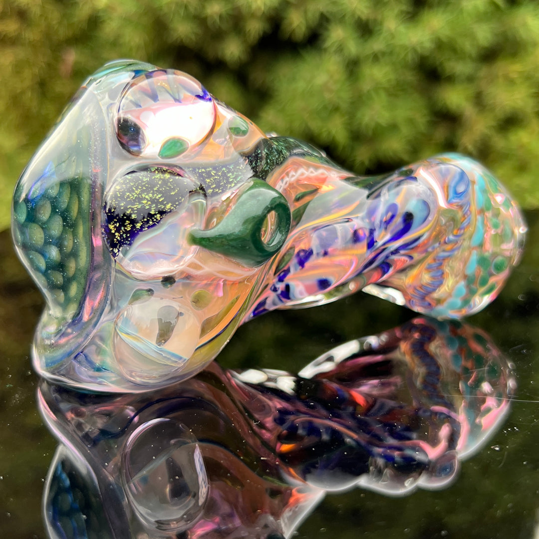 UV Molten Thick and Twisted Pipe Glass Pipe Molten Imagination   