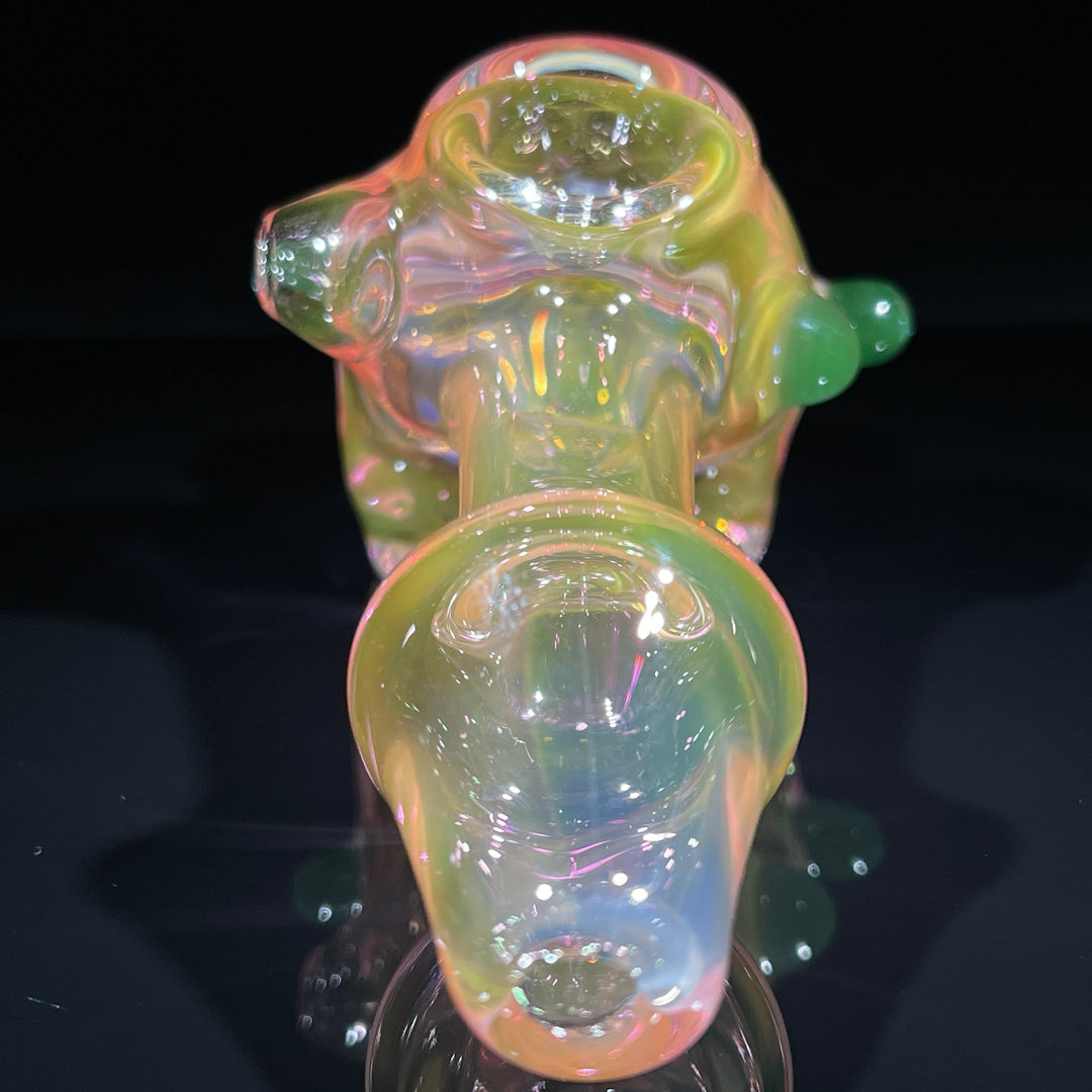 Fumed Honeycomb Hammer Glass Pipe Catfish Glass