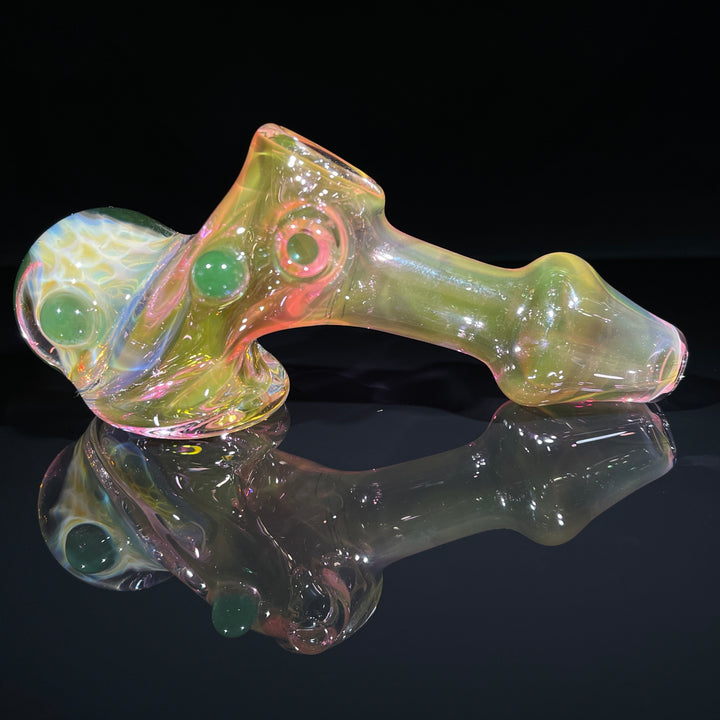 Fumed Honeycomb Hammer Glass Pipe Catfish Glass