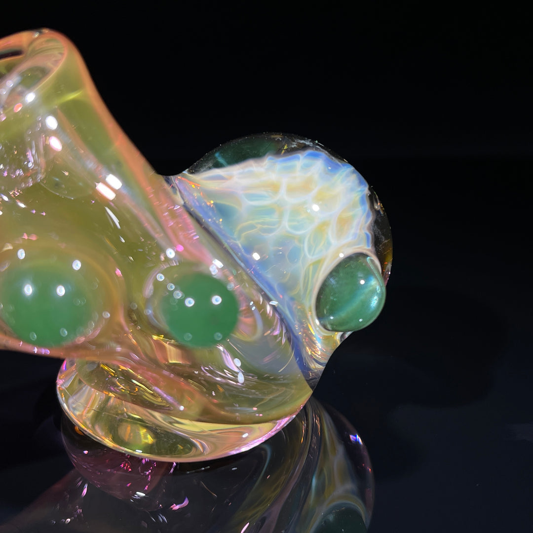 Fumed Honeycomb Hammer Glass Pipe Catfish Glass