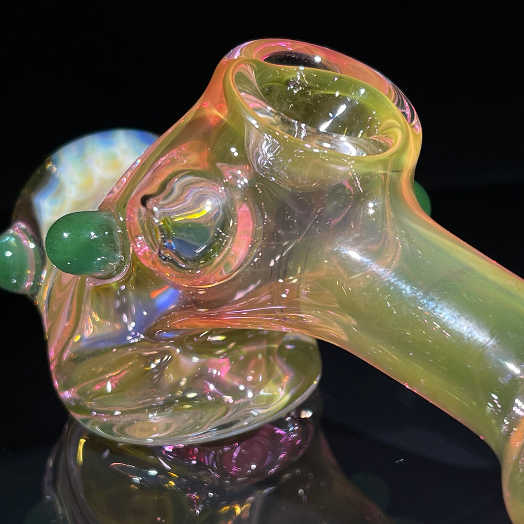 Fumed Honeycomb Hammer Glass Pipe Catfish Glass