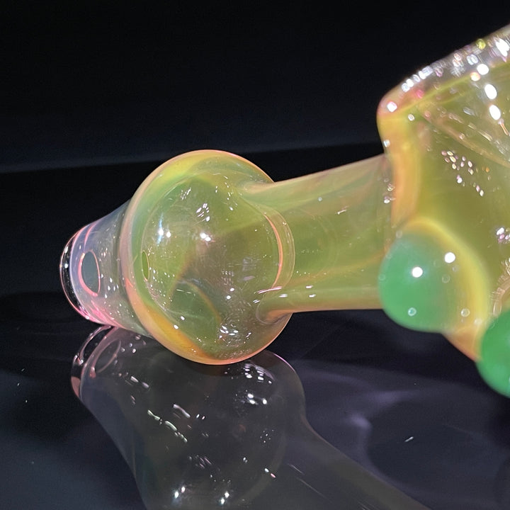 Fumed Honeycomb Hammer Glass Pipe Catfish Glass