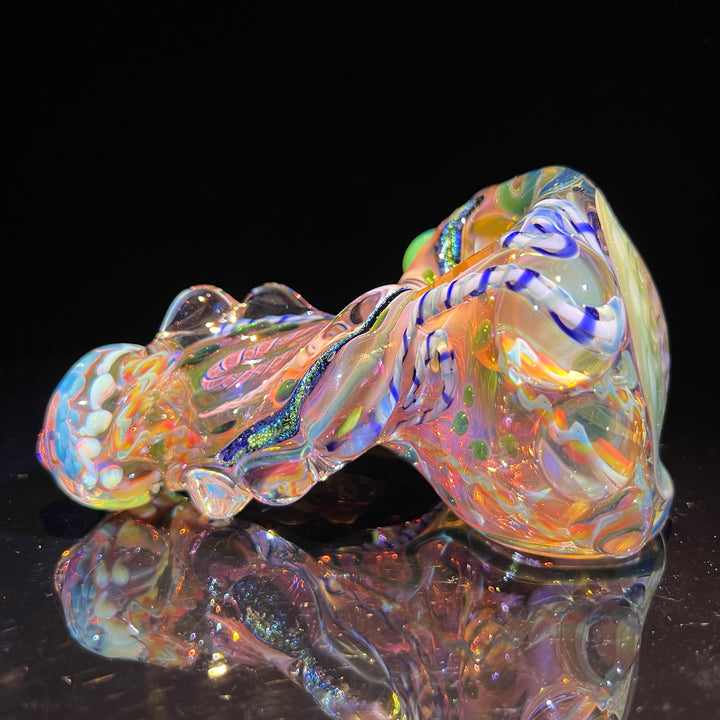 Molten Thick and Twisted Pipe Glass Pipe Molten Imagination   