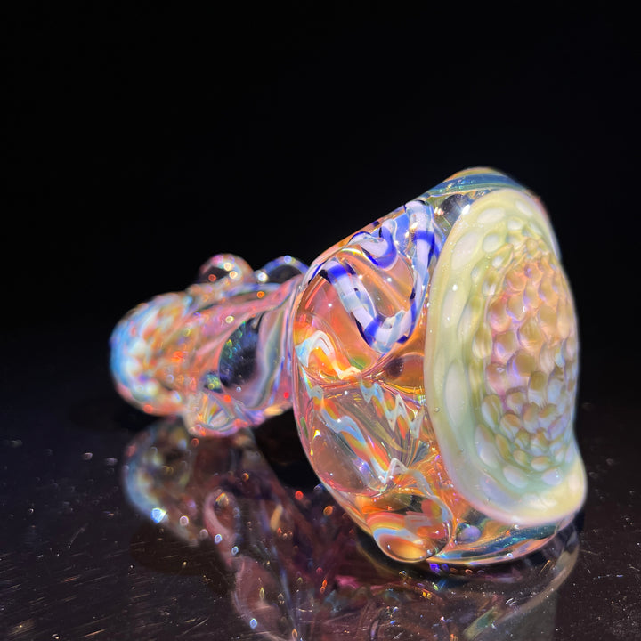 Molten Thick and Twisted Pipe Glass Pipe Molten Imagination   