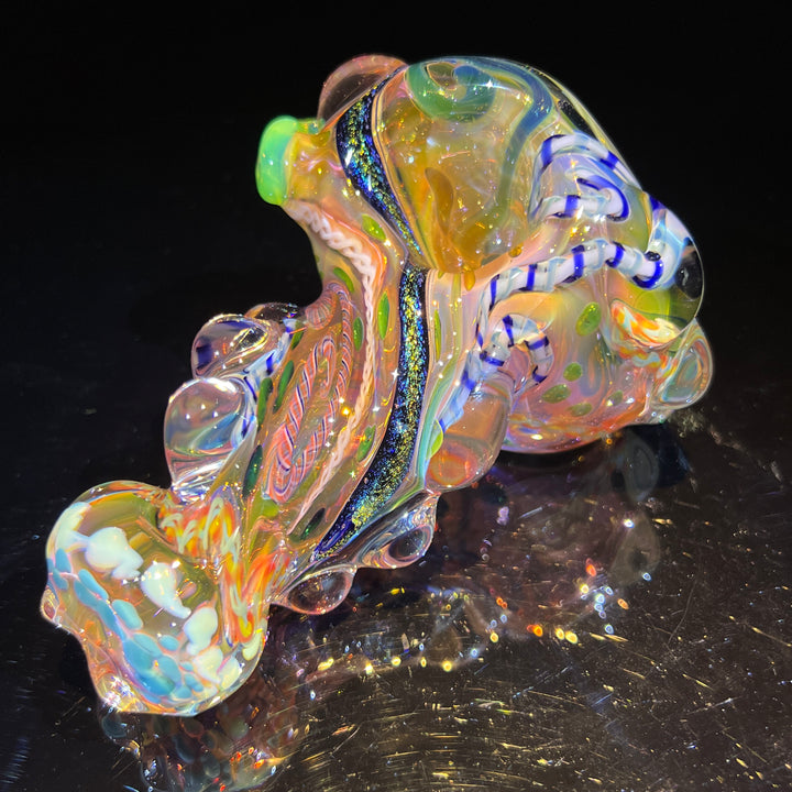 Molten Thick and Twisted Pipe Glass Pipe Molten Imagination   