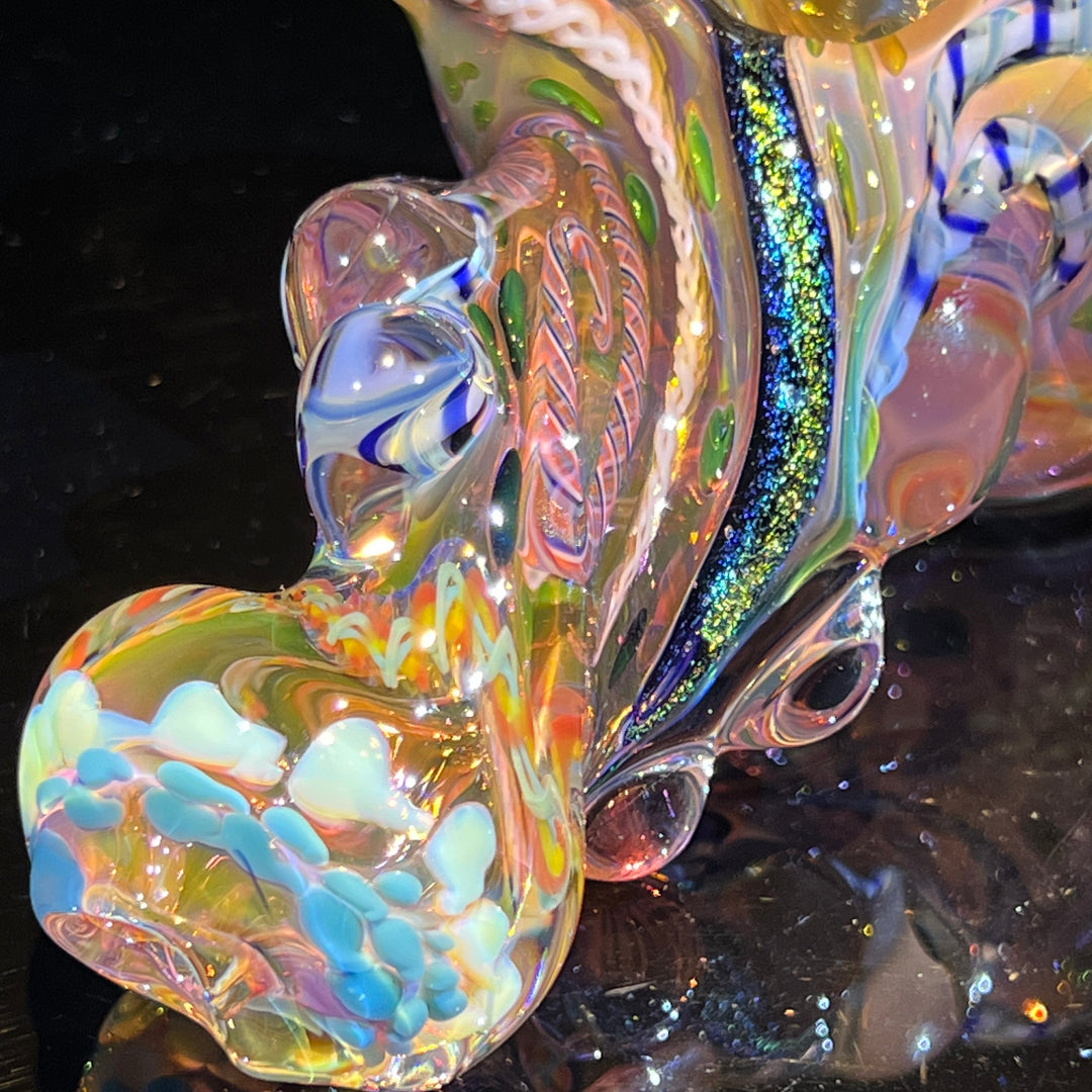 Molten Thick and Twisted Pipe Glass Pipe Molten Imagination   