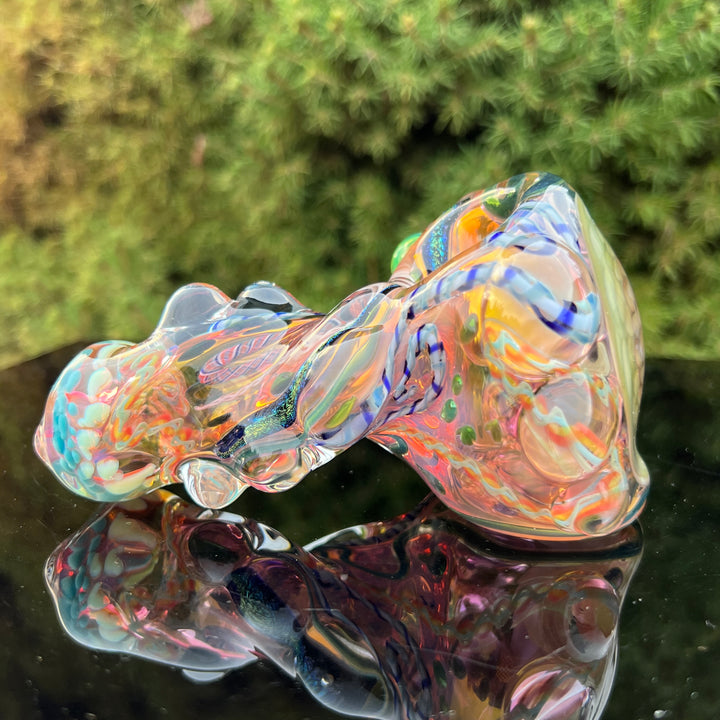 Molten Thick and Twisted Pipe Glass Pipe Molten Imagination   