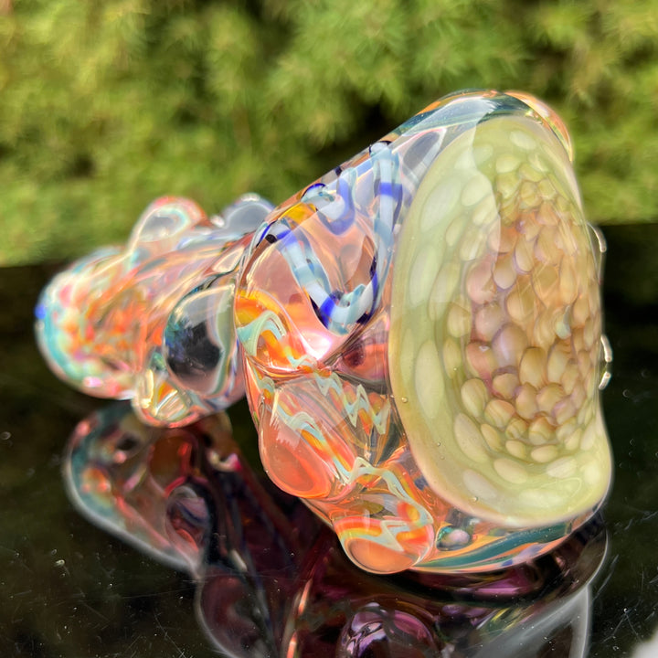 Molten Thick and Twisted Pipe Glass Pipe Molten Imagination   