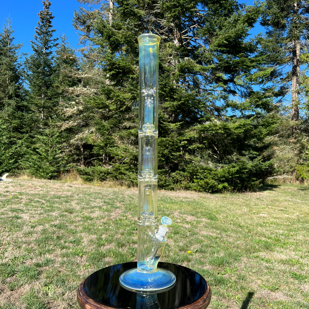 24" Fumed Quad Straight Bong Glass Pipe Mary Jane's Glass   