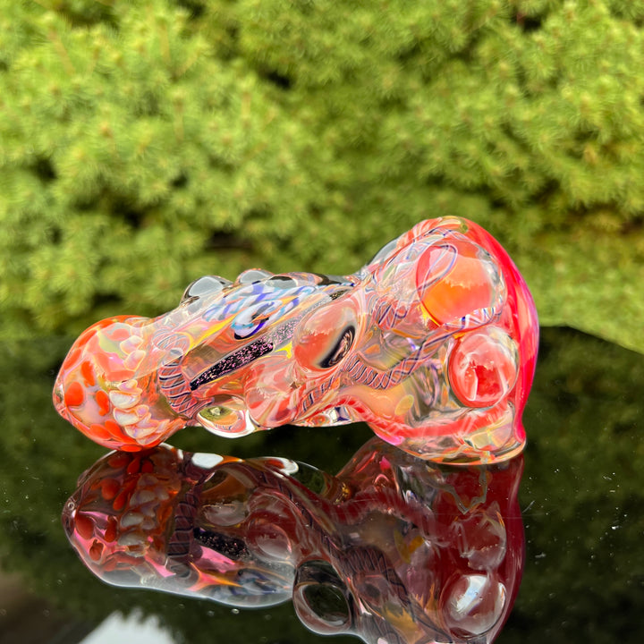 Molten Thick and Twisted Pipe Glass Pipe Molten Imagination   