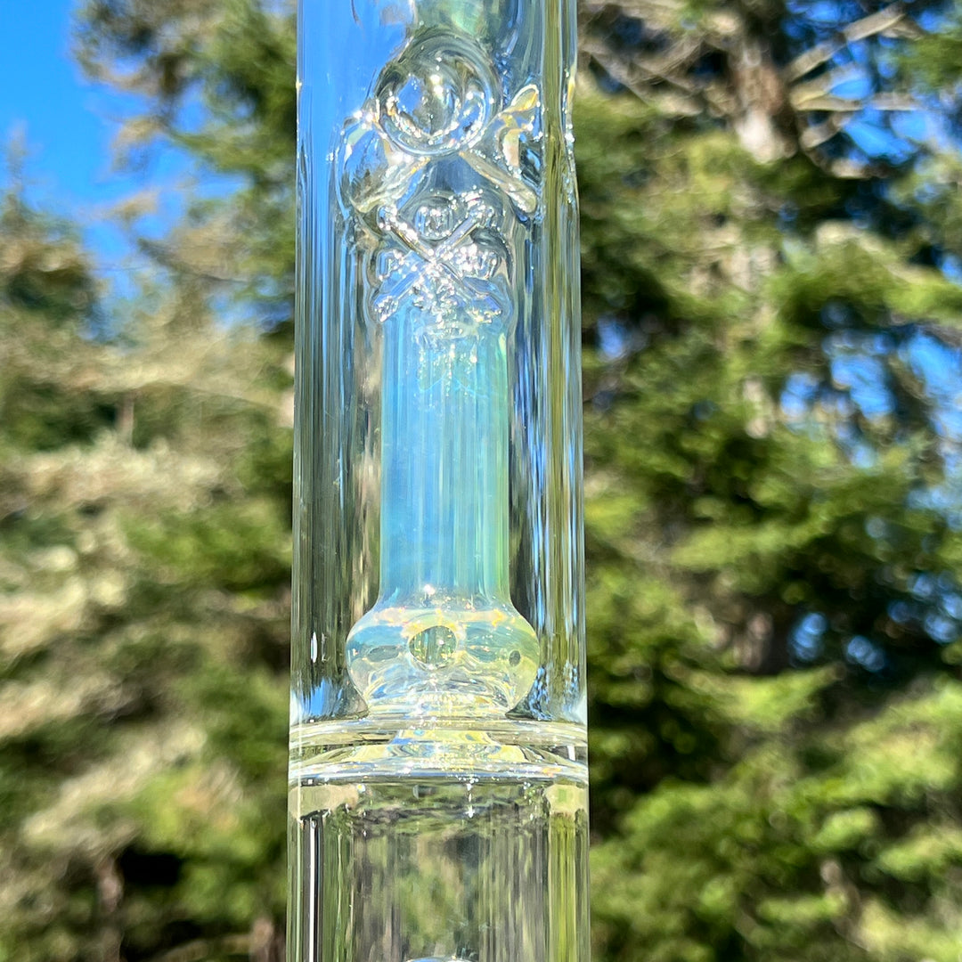 24" Fumed Quad Straight Bong Glass Pipe Mary Jane's Glass   