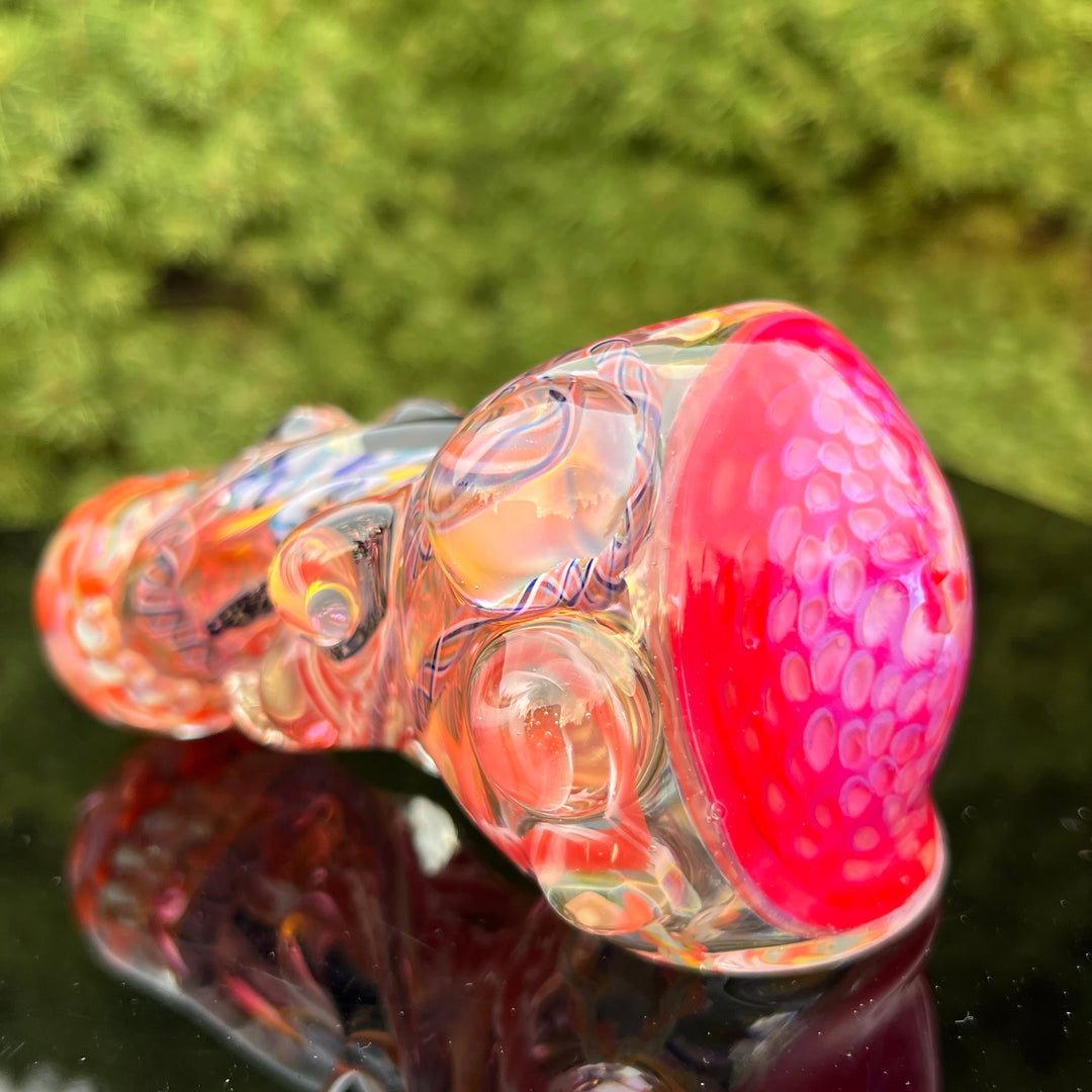 Molten Thick and Twisted Pipe Glass Pipe Molten Imagination   