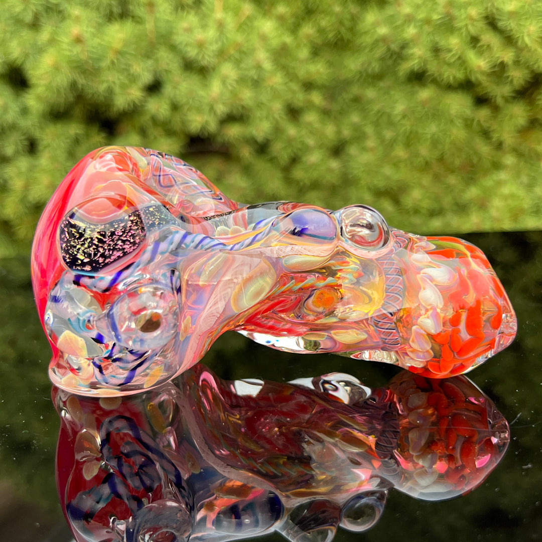 Molten Thick and Twisted Pipe Glass Pipe Molten Imagination   