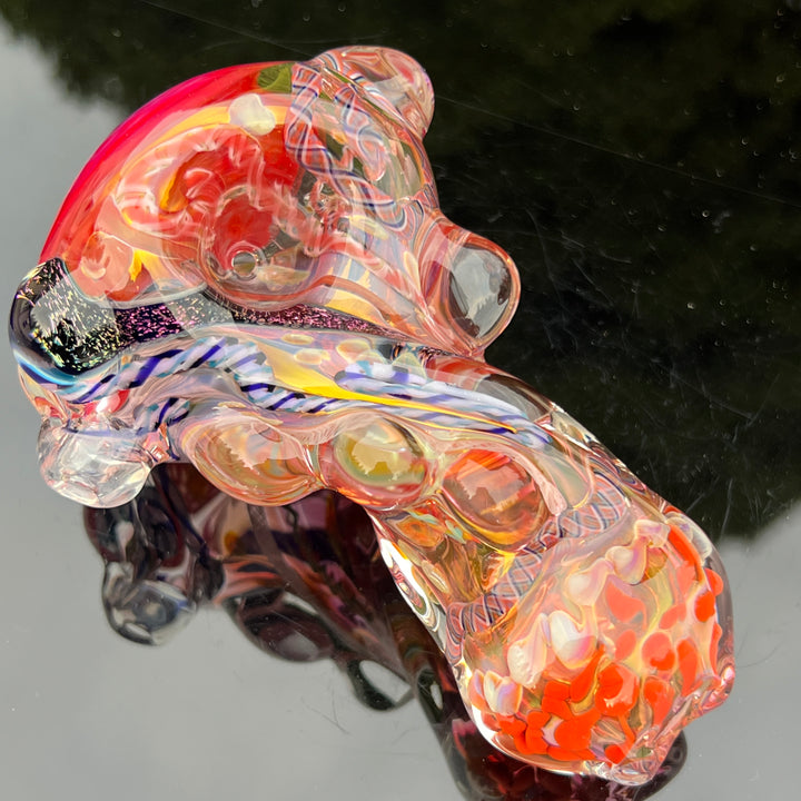 Molten Thick and Twisted Pipe Glass Pipe Molten Imagination   