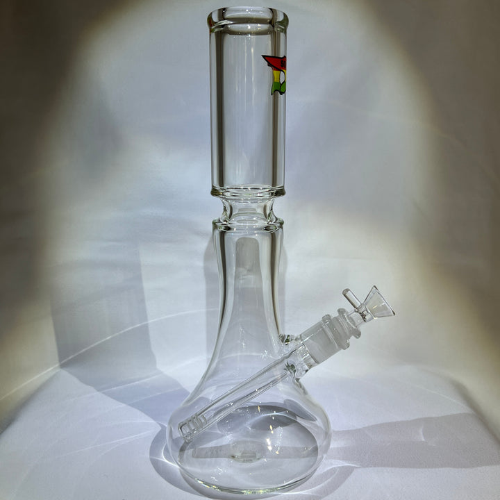 Solid Glass 12" Beaker Bong Glass Pipe Solid Glass