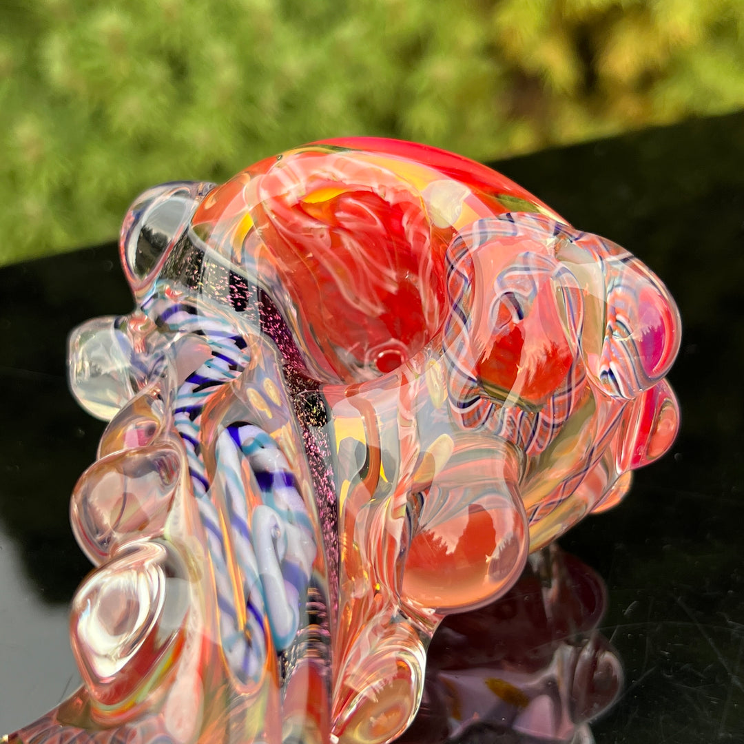 Molten Thick and Twisted Pipe Glass Pipe Molten Imagination   