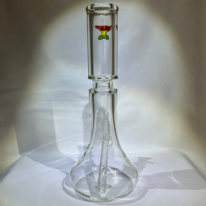 Solid Glass 12" Beaker Bong Glass Pipe Solid Glass   